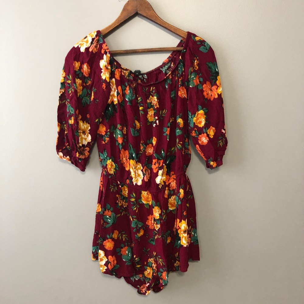 Floral romper